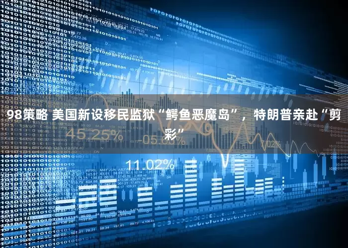 98策略 美国新设移民监狱“鳄鱼恶魔岛”，特朗普亲赴“剪彩”