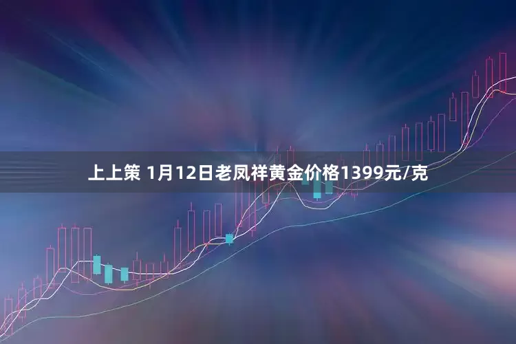 上上策 1月12日老凤祥黄金价格1399元/克